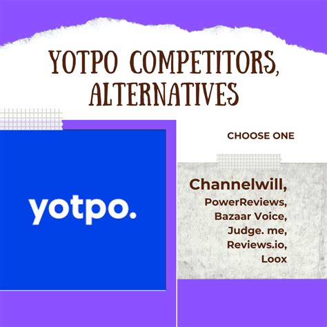 yotpo competitors|Best Yotpo Alternatives & Competitors in 2024